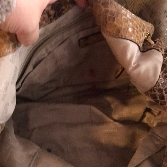 Michael Kors snake hobo handbag & matching wallet - Picture 4 of 7